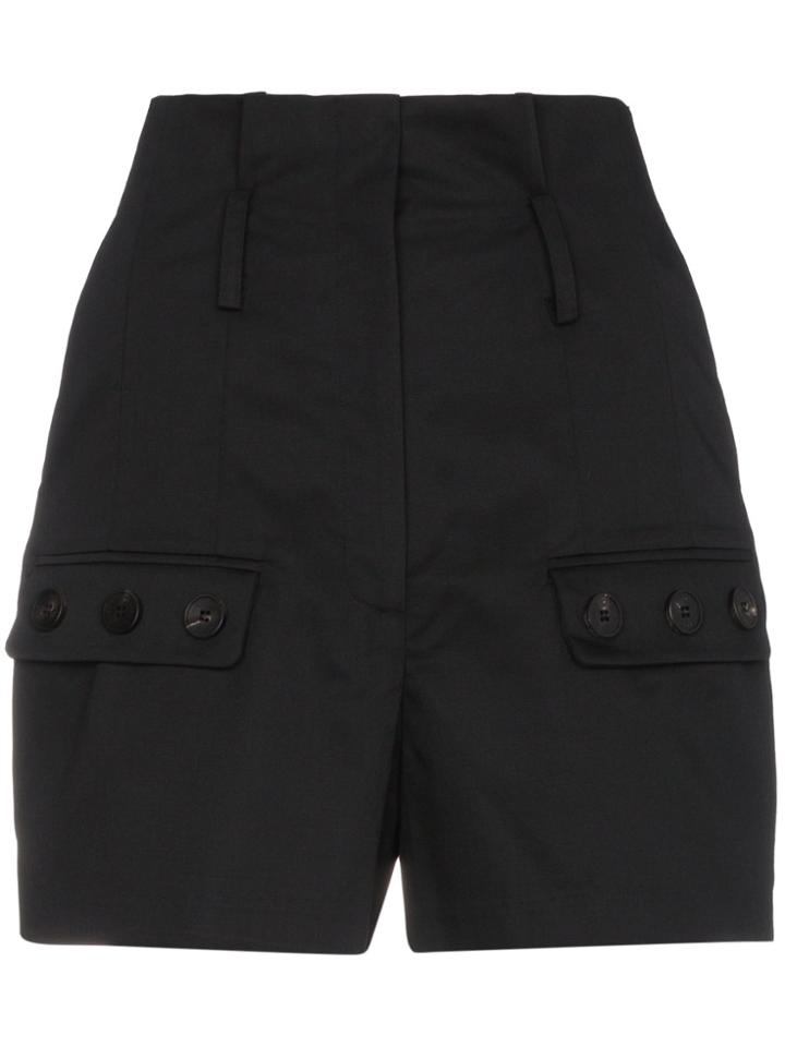 Charm's High Waisted Shorts - Black