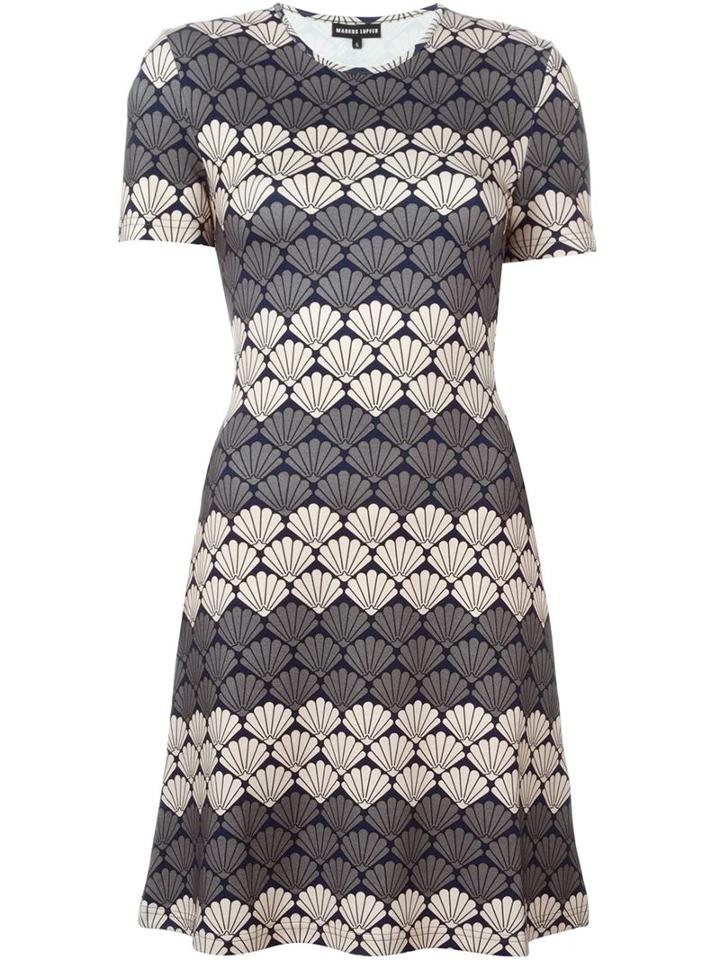 Markus Lupfer Printed Dress