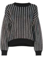 Rta Crystal Embellished Sweater - Black