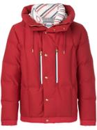 Moncler Gamme Bleu Giubbotto Coat - Red