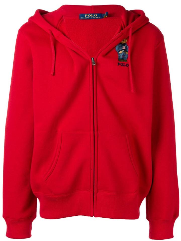 Polo Ralph Lauren Embroidered Bear Hooded Jacket