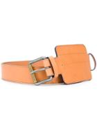 Jacquemus Buckle Leather Belt - Brown