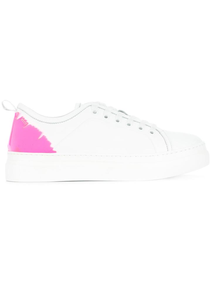 Msgm Lace-up Sneakers - White
