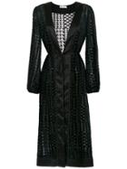 Nk Long Knitted Kimono - Blue
