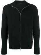 J.lindeberg Timon Zip-up Cardigan - Black