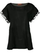Missoni Printed Trim T-shirt - Black