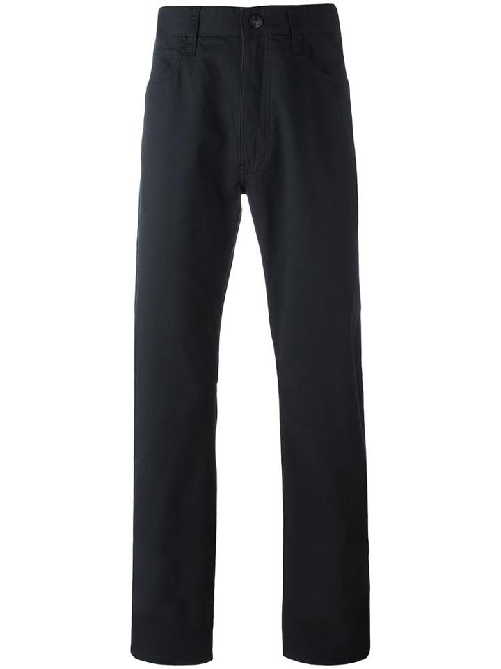 Armani Jeans Stretch Slim-fit Jeans, Men's, Size: 33, Blue, Cotton/spandex/elastane