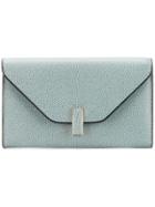 Valextra Iside Small Wallet - Grey
