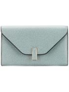 Valextra Iside Small Wallet - Grey