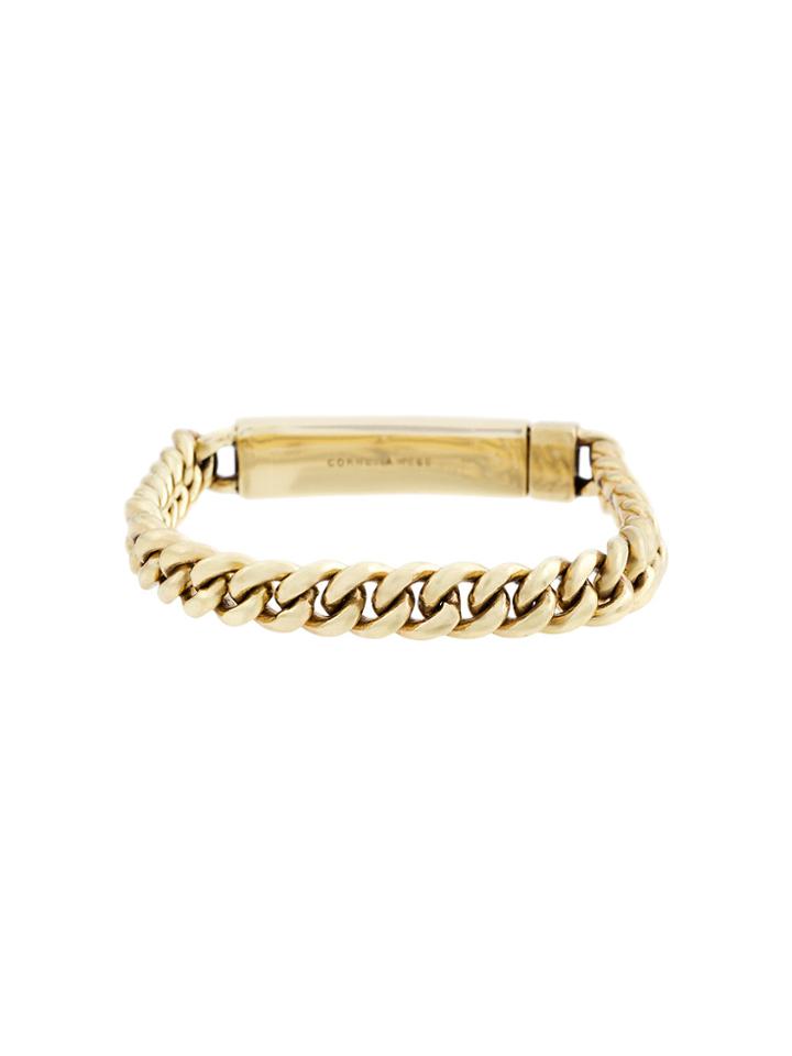 Cornelia Webb Molded Chain Bracelet - Metallic