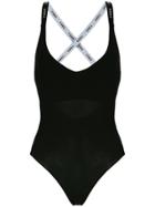 Obey Logo Strap Bodyd - Black