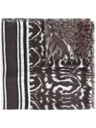 Pierre-louis Mascia 'fanory' Scarf, Women's, Brown, Silk