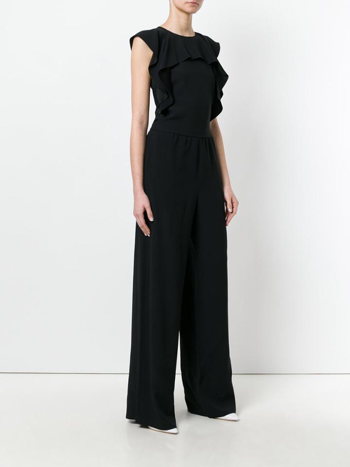 Red Valentino Tailored Fitted Jumpsuit - Black
