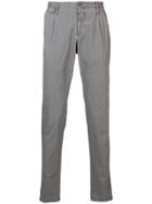 Pt01 Logo Chain Slim-fit Chinos - Grey