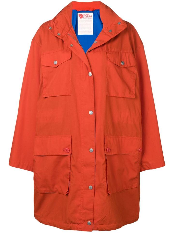Acne Studios Fjällräven Oversized Parka - Orange