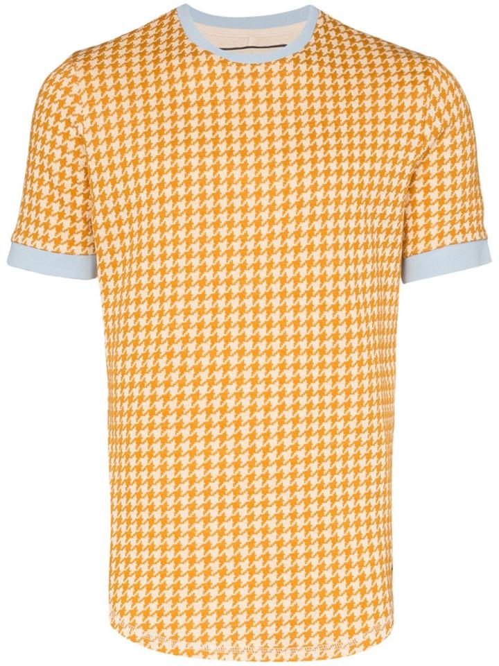 Prévu Giovinco Houndstooth T-shirt - Neutrals