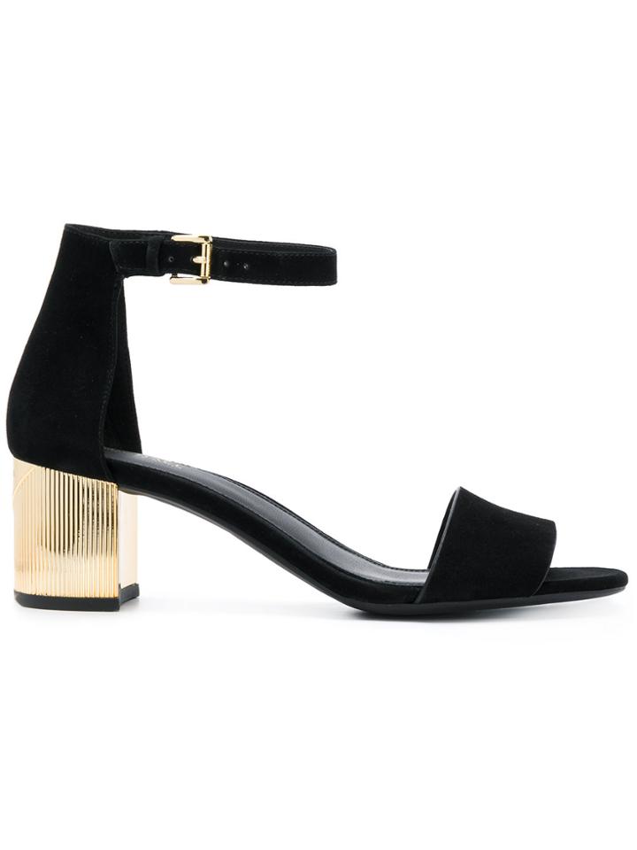 Michael Michael Kors Paloma Block-heel Sandals - Black