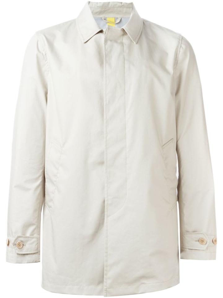 Aspesi 'alfetta' Raincoat - Nude & Neutrals