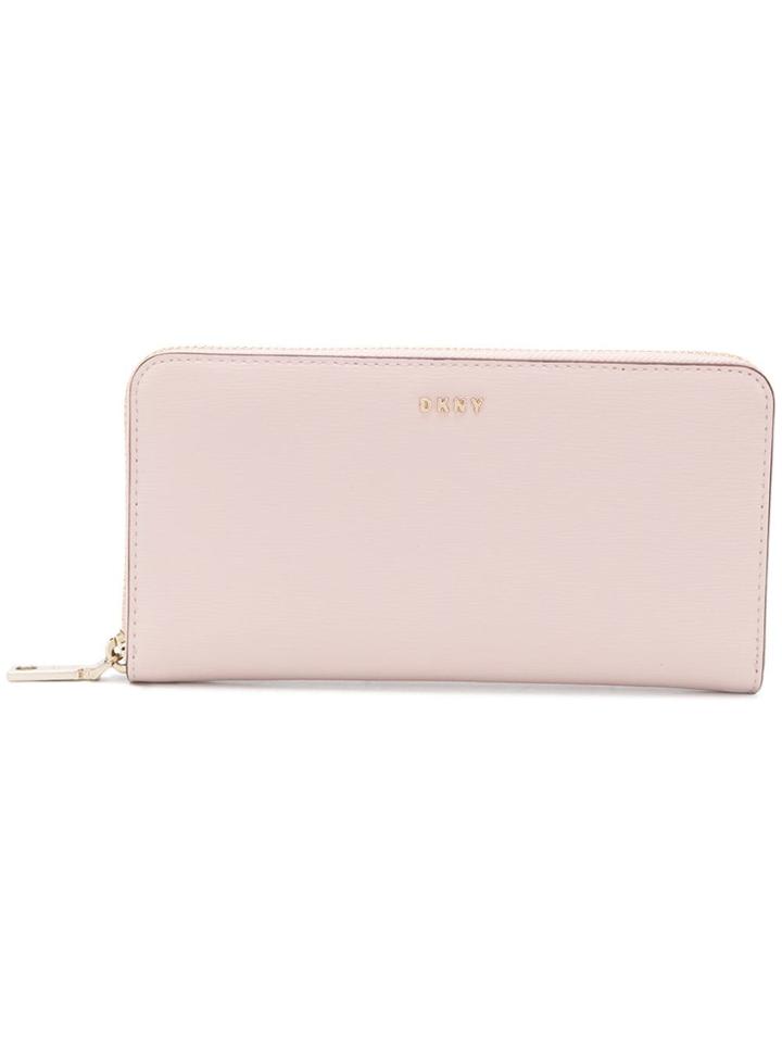 Dkny Bryant Zip-around Wallet - Pink