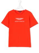 Aston Martin Kids Logo T-shirt - Yellow & Orange