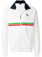 Sergio Tacchini Zipped Colour-block Sweatshirt - White