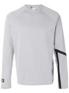 Y-3 Sleeve Detail Sweatshirt - Grey