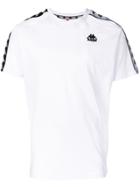 Kappa Logo Trimmed T-shirt - White