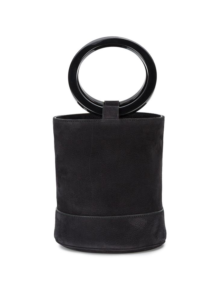 Simon Miller Black Suede Bonsai 20 Bucket Bag