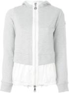 Moncler Hooded Layered Cardigan
