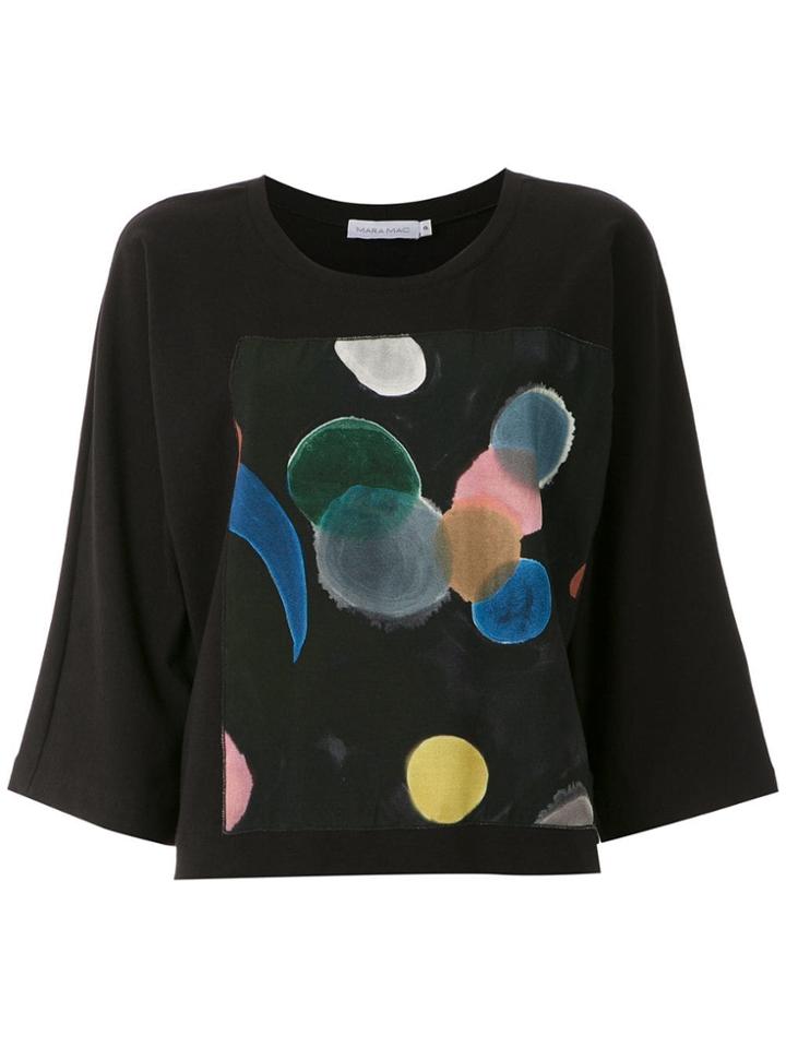 Mara Mac Printed T-shirt - Black