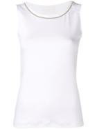 Fabiana Filippi Sleeveless T-shirt - White