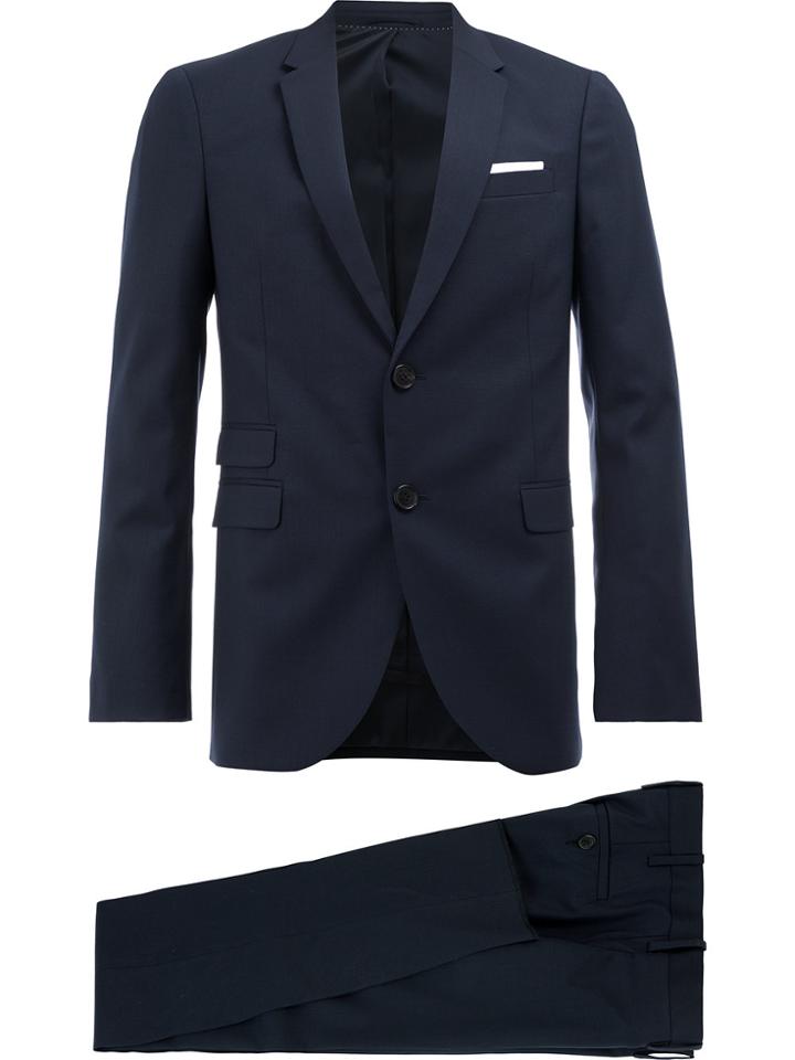 Neil Barrett Formal Suit - Blue