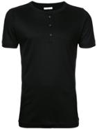 Estnation Henley T-shirt - Black