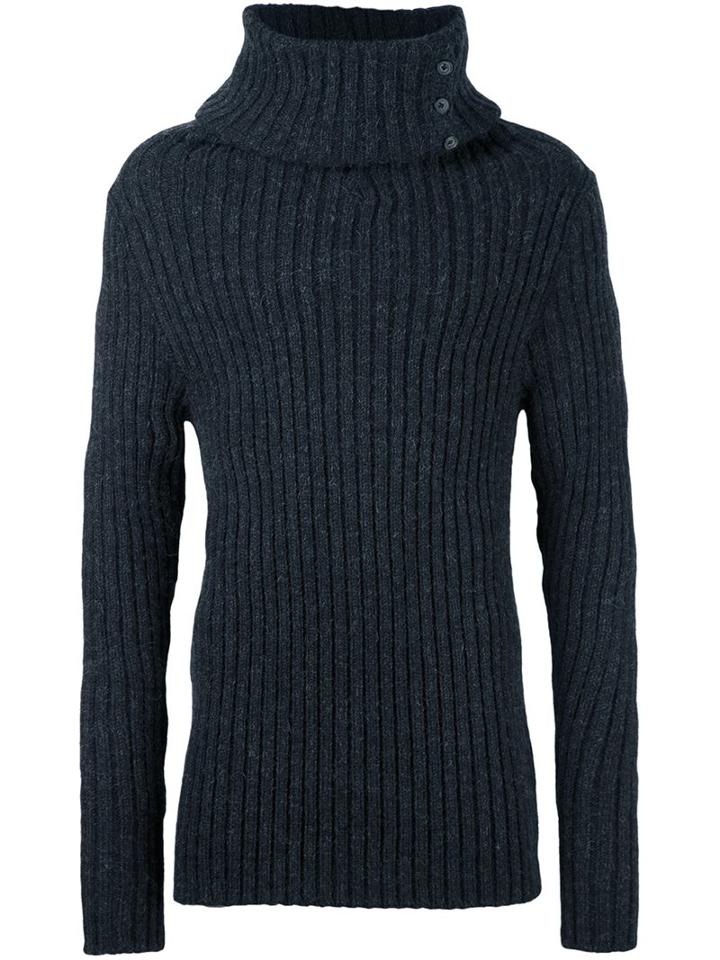 A New Cross High Roll Neck Jumper