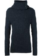 A New Cross High Roll Neck Jumper