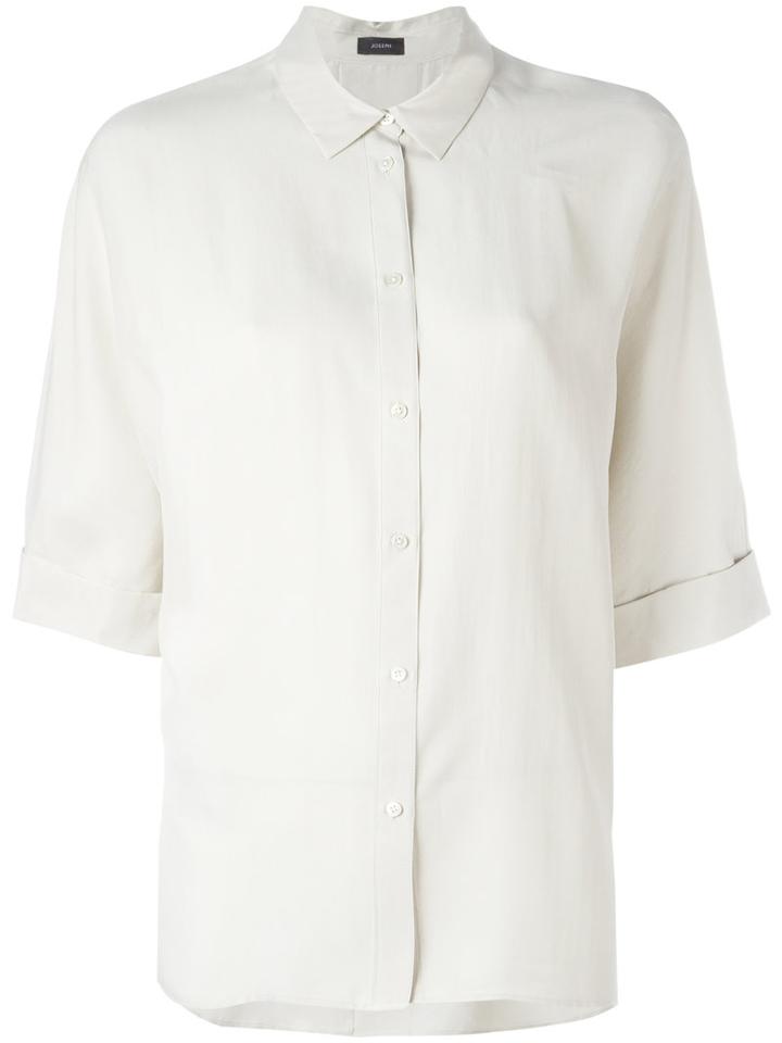 Joseph Plain Shirt, Women's, Size: 36, Nude/neutrals, Silk