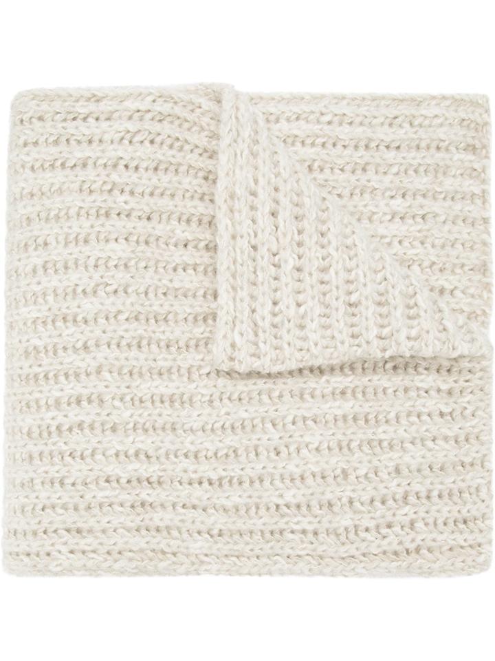 Uma Raquel Davidowicz Vivi Knit Scarf - Nude & Neutrals