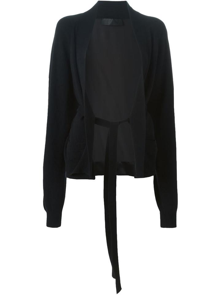 Haider Ackermann Silk Panel Cardigan