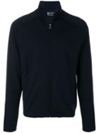 Z Zegna Techmerino&trade; Zipped Cardigan - Blue