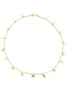 Marie Helene De Taillac Hawaii Charm Necklace, Women's, Metallic