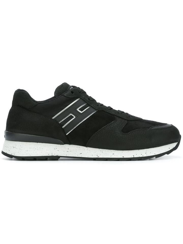 Hogan Rebel Logo Patch Sneakers
