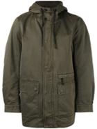 Diesel Military Jacket, Men's, Size: Xl, Green, Cotton/polyester