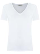 Egrey - V Neck T-shirt - Women - Cotton - M, White, Cotton