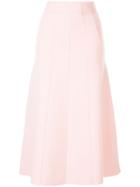 Ginger & Smart Valour Knit Crepe Skirt - Pink