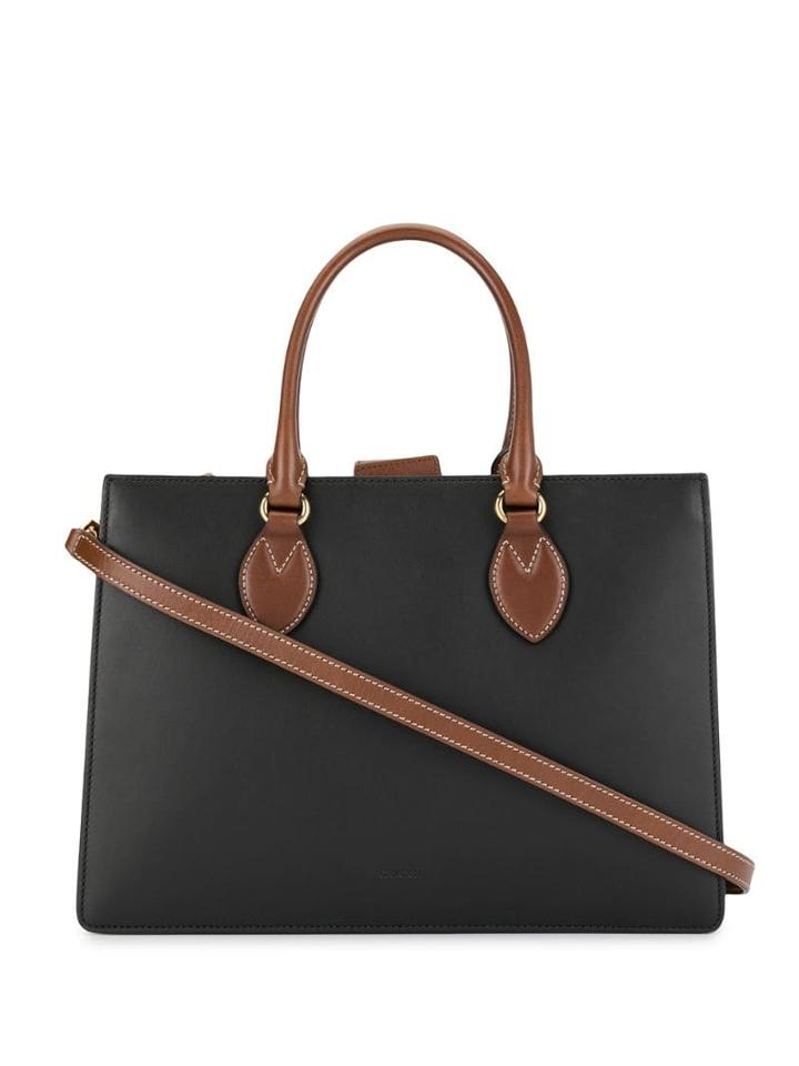 Gucci Pre-owned Linea A Satchel - Black