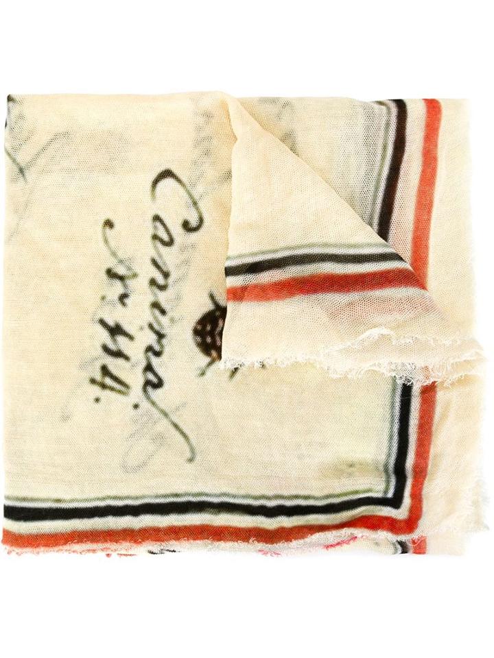 Faliero Sarti Bug Print Scarf