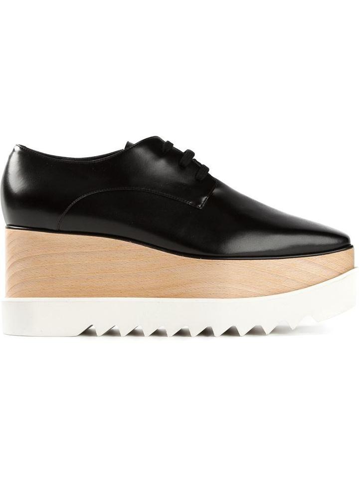 Stella Mccartney Platform Lace-up Shoes