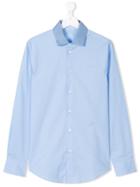 Lanvin Enfant Teen Long Sleeve Shirt - Blue