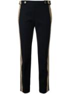 Neil Barrett Striped Cropped Trousers
