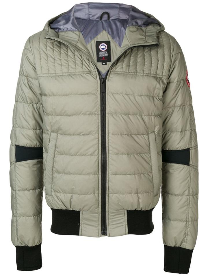 Canada Goose Zipped Padded Jacket - Green